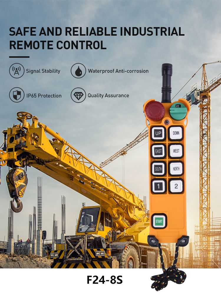 F24-8s Single Speed Sany Concrete Pump System Radio Remote Control