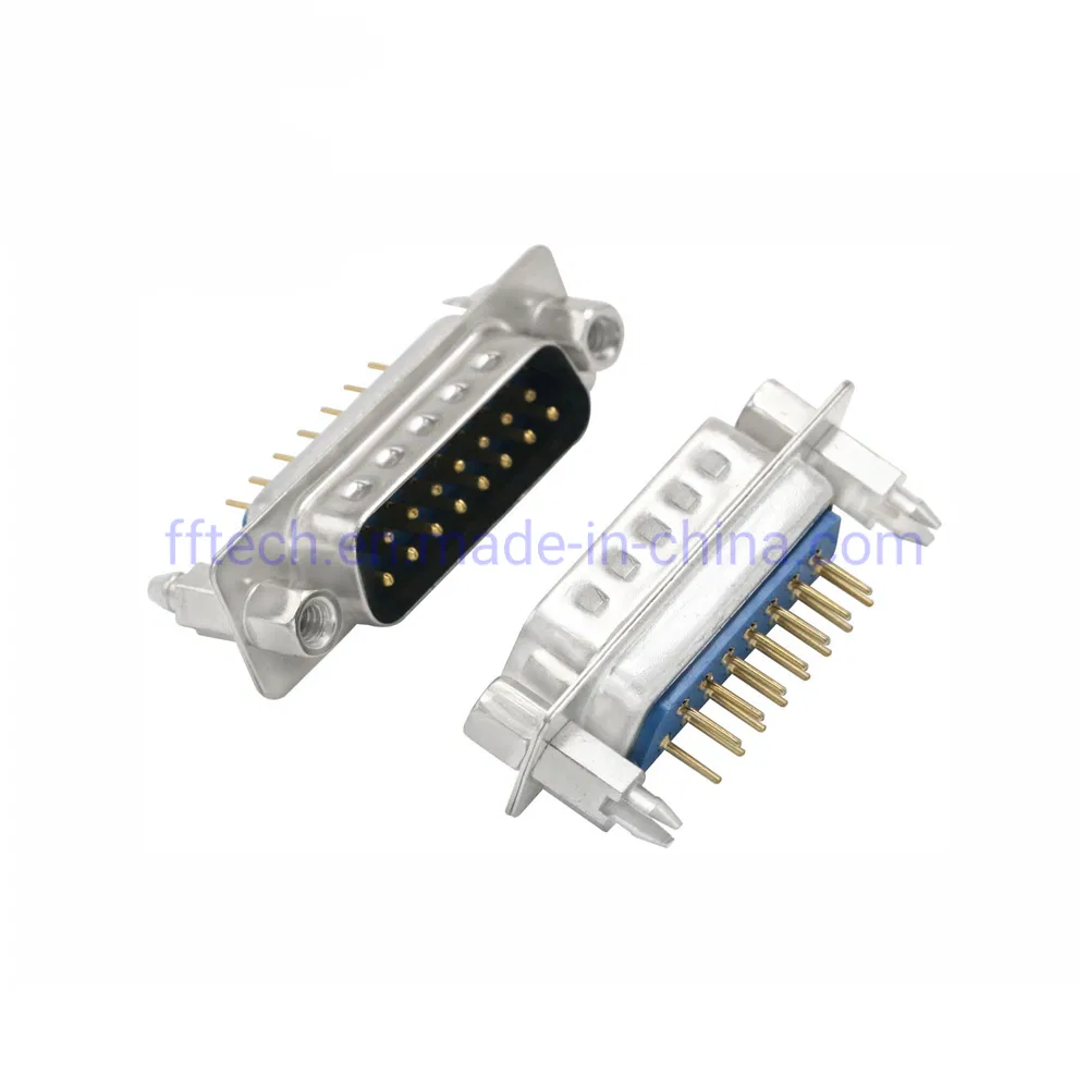 Factory dB15 Male Female 2-Row 15 Pin Serial Parallel Connector D-SUB Terminal Connector