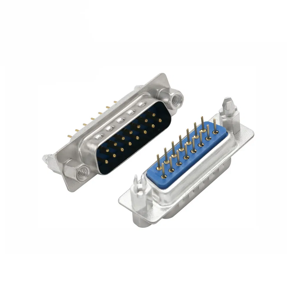 Factory dB15 Male Female 2-Row 15 Pin Serial Parallel Connector D-SUB Terminal Connector