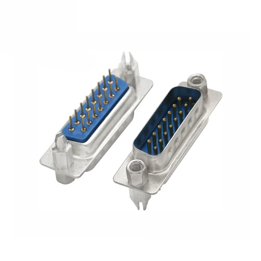 Factory dB15 Male Female 2-Row 15 Pin Serial Parallel Connector D-SUB Terminal Connector