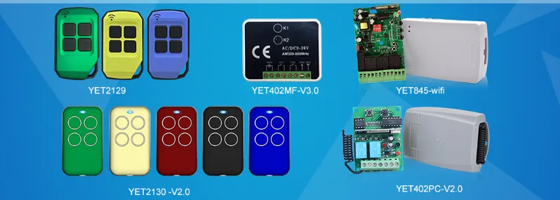 Factory Directly Wireless Remote Control for Smart Home Yet084