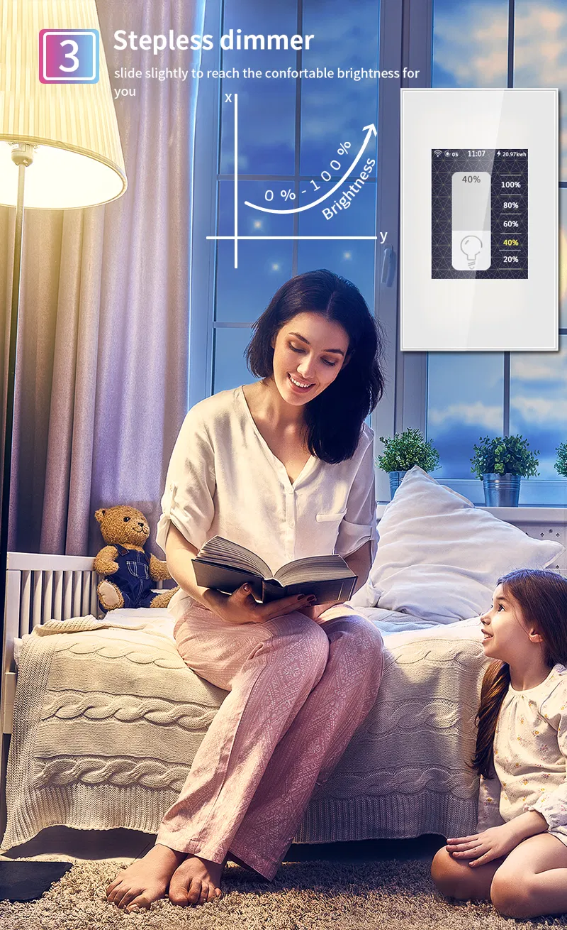 Factory Price Good Item Free Brightness Dimmer Switch