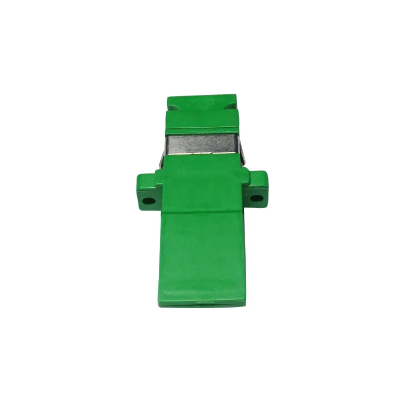 Fiber Optic Adapter Sm Sx Sc/APC Outer Shutter Adapter with Flange