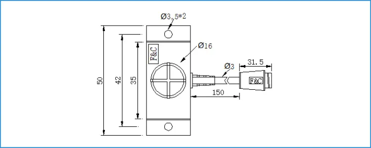 Fkc Pipe Liquid Sensor Capacitive Proximity Switch Sensor 12-24 VDC IP67 Fkc2210-N 10mm