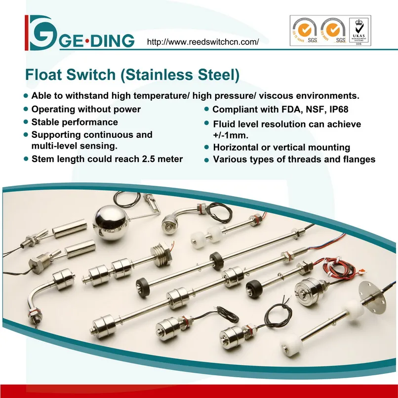 Floater Water Level Detect Liquid Level Detect Polypropylene Float