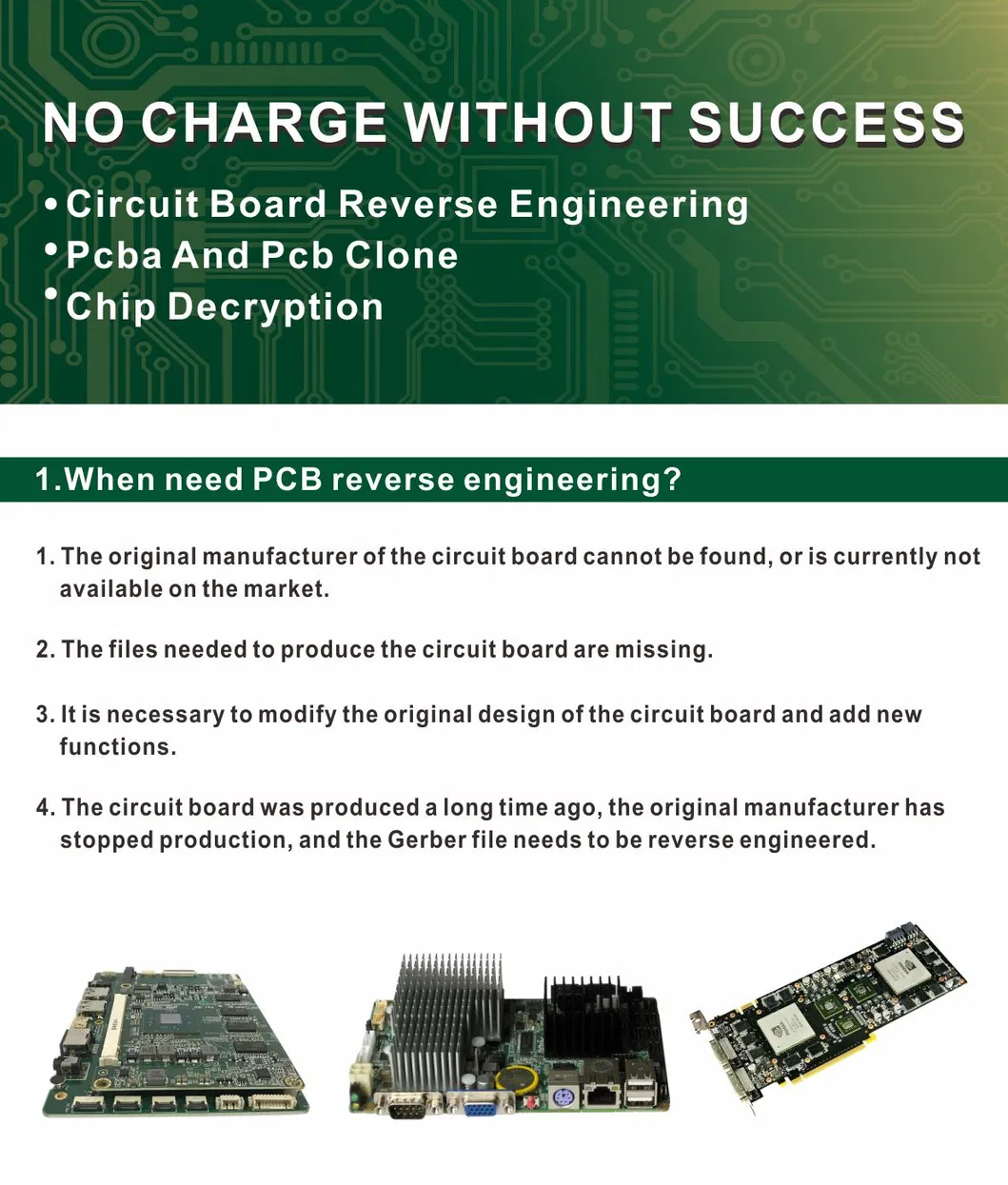 Fr4 Printed Circuit Board Custom Service Reverse Engineering Services PCB Electronic Circuit Board PCB Cloning