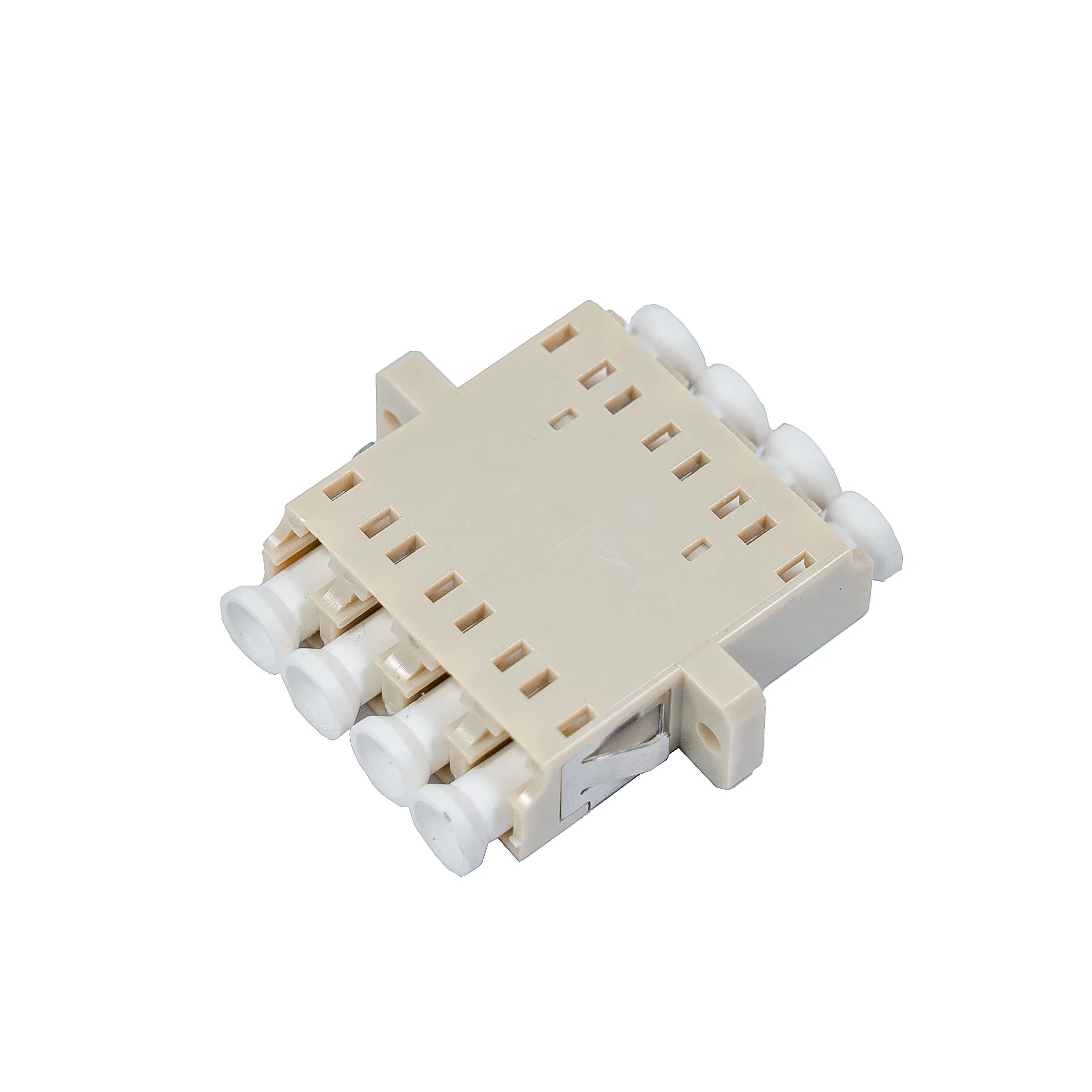 FTTH Network Simplex Sc APC Upc Fiber Optic Adapters with Flange