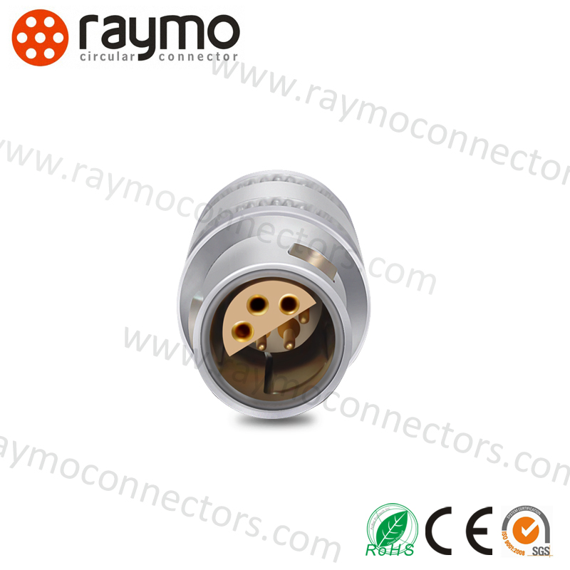 Half-Moon Insert Panel Mount Receptacle Era. 1s. 305 Circular Push Pull Connector