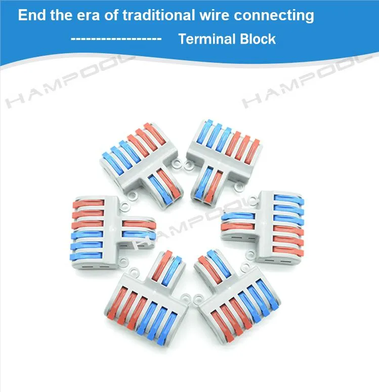 Hampool High Quality Gray Splicing Connector with Operating Levers