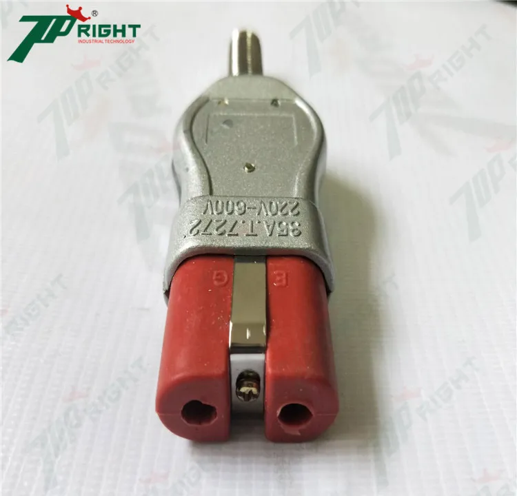 High Quality 2pins Aluminum Body with Silicone Head Plug
