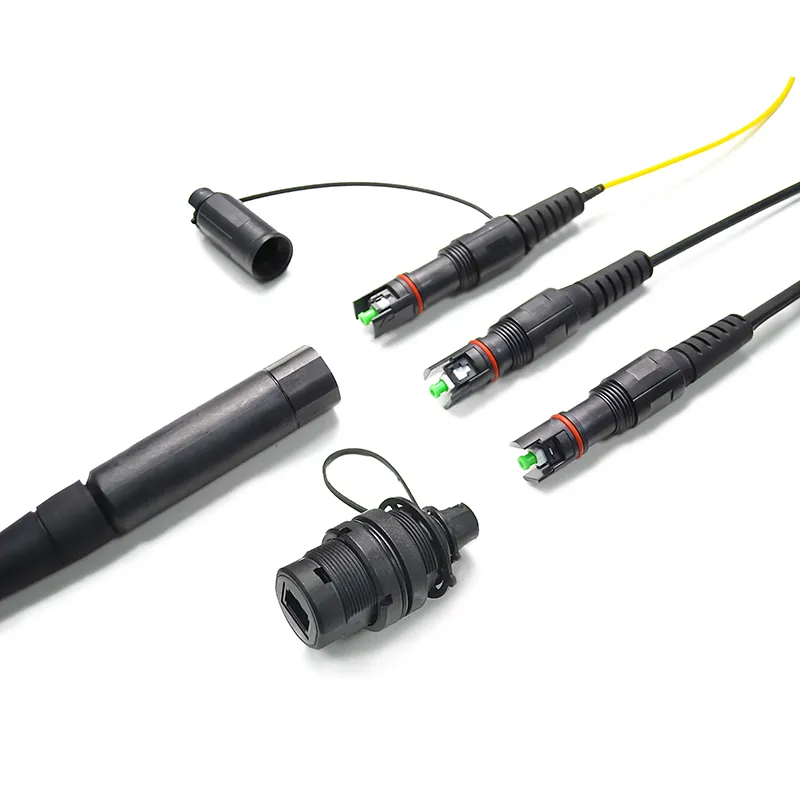 High Quality Telecom Equipment Special Optitap to Sc/APC Singlemode 3.0mm 2meter Fiber Optic Jumper FTTH Waterproof Patch Cord