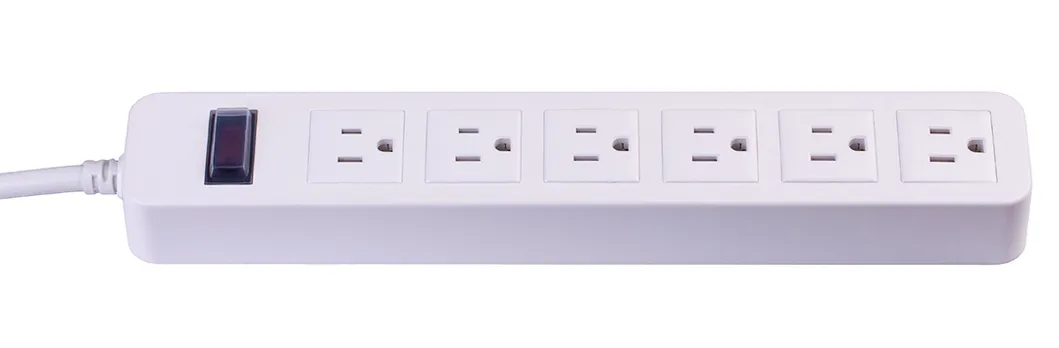 High Quality Waterproof Power Strip Garden Safety Socket 6 Outlets