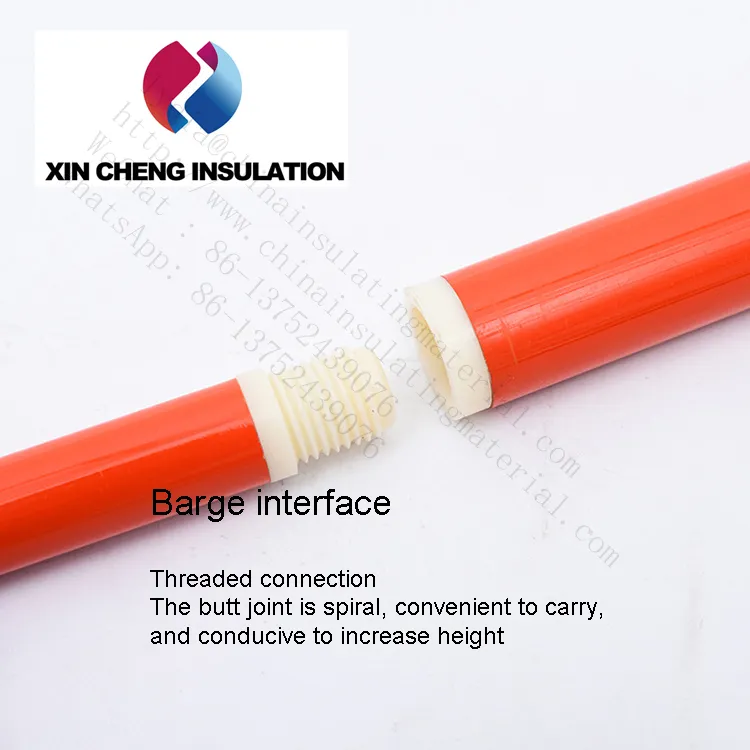 High Voltage 110 Kv Static Copper Earthing Portable 11kv to 500 Kv FRP Discharge Rod
