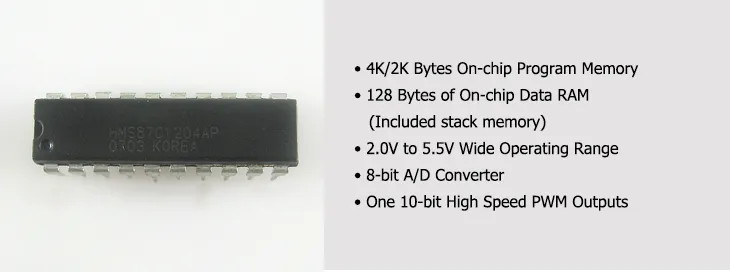 Hms87c1204ap Induction Cooker Integrated Circuit IC