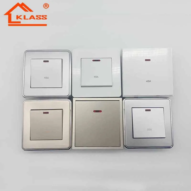 Home Use Hotel Use 250V 10A Golden Color Doorbell with "Do Not Disturb"