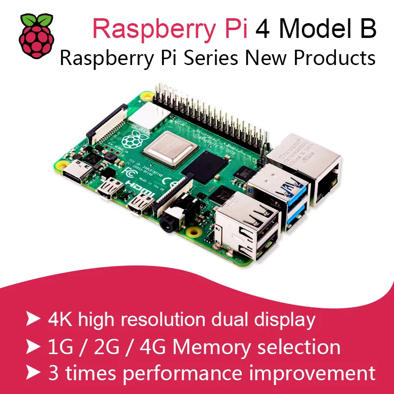 Hot Sale Original Raspberry Pi 4 RAM 4GB Broadcom Bcm2711made in UK