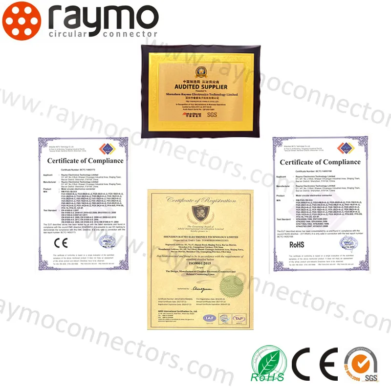 Hot Selling Pfg. 0b. 305 Fixed Receptacle Circular Push Pull Connector