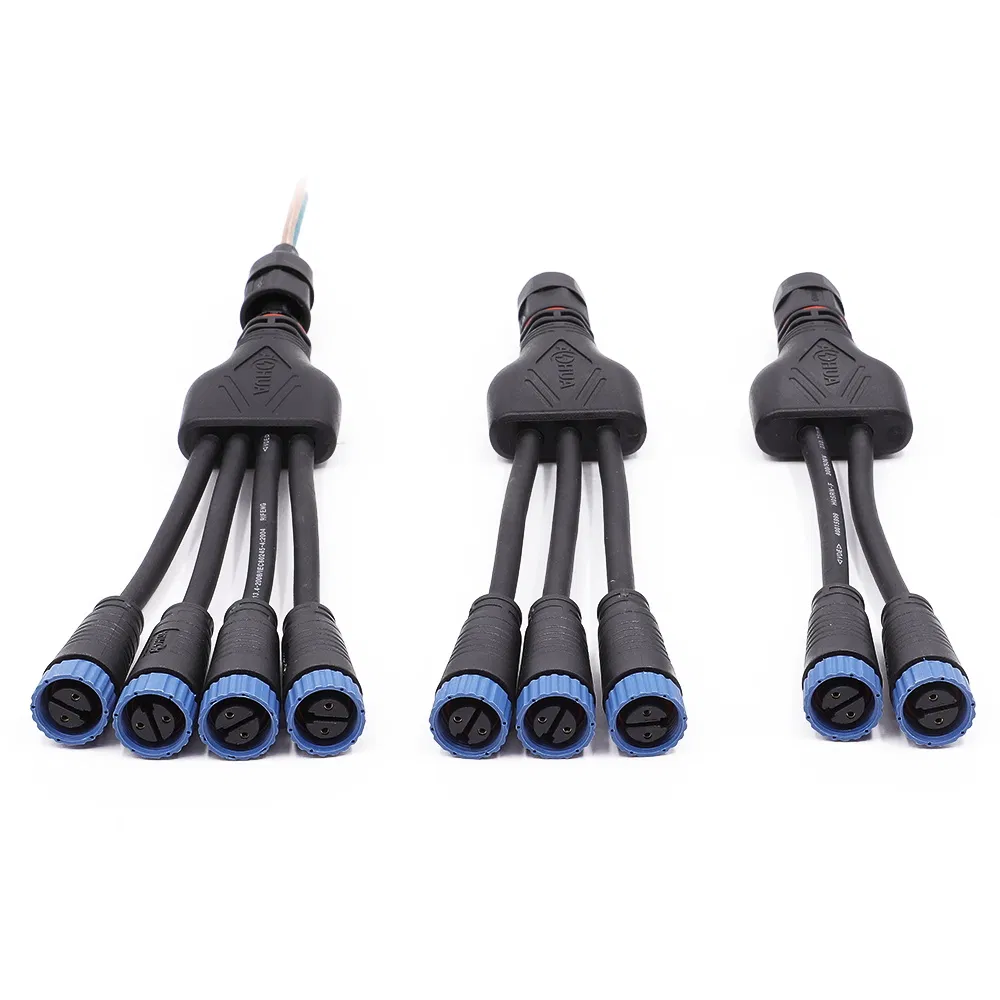 Hot Selling Power Wire Light 1 to 4 Y Type Splitter