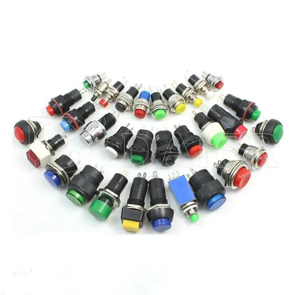 Illuminated Game Machine Push Button Micro Switch with Convex Round