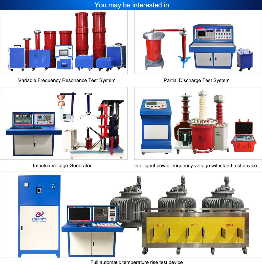 Inflatable Gas Type Power Frequency AC DC Testing Transformer