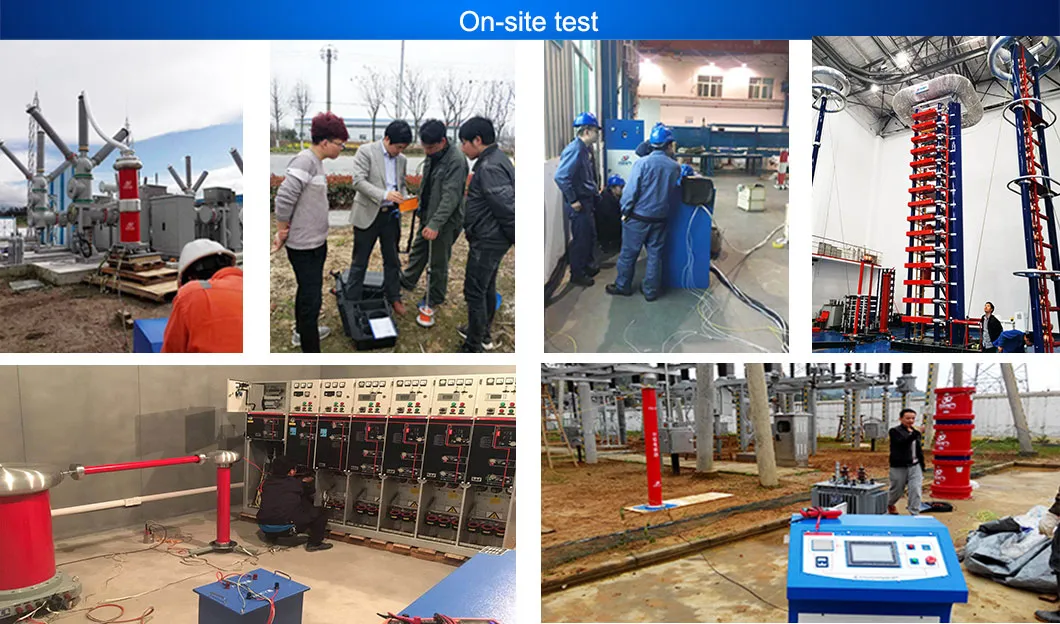 Inflatable Gas Type Power Frequency AC DC Testing Transformer