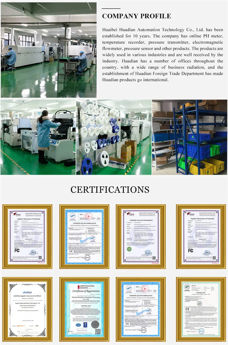 Intelligent Differential Pressure Transmitter Measuring The Water Pressure Sensor 3051