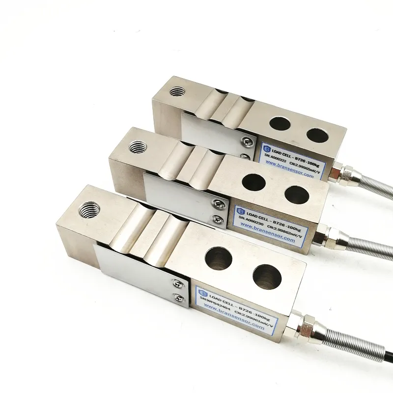 IP66 Pressure Sensor Single Side Weighing Shear Strain Gauge Bending Beam Loadcell 100kg 5ton (B726)