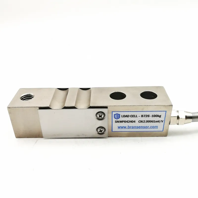 IP66 Pressure Sensor Single Side Weighing Shear Strain Gauge Bending Beam Loadcell 100kg 5ton (B726)