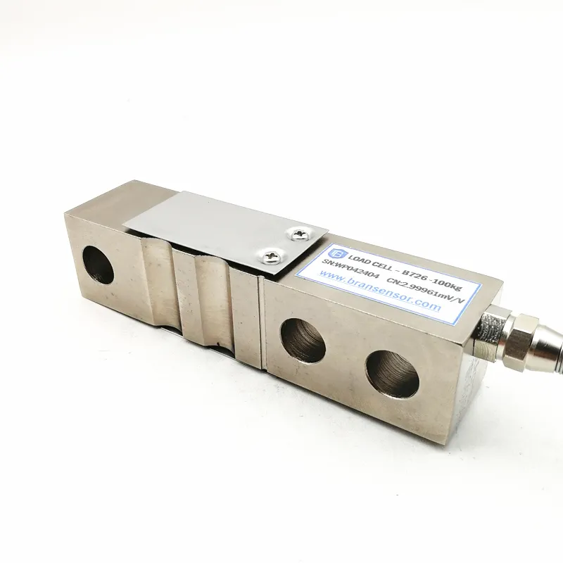 IP66 Pressure Sensor Single Side Weighing Shear Strain Gauge Bending Beam Loadcell 100kg 5ton (B726)