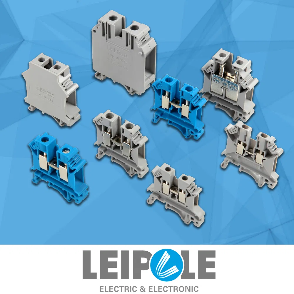 Juk 5n Screw Type 0.2~4mm2 Terminal Block Wiring Connector