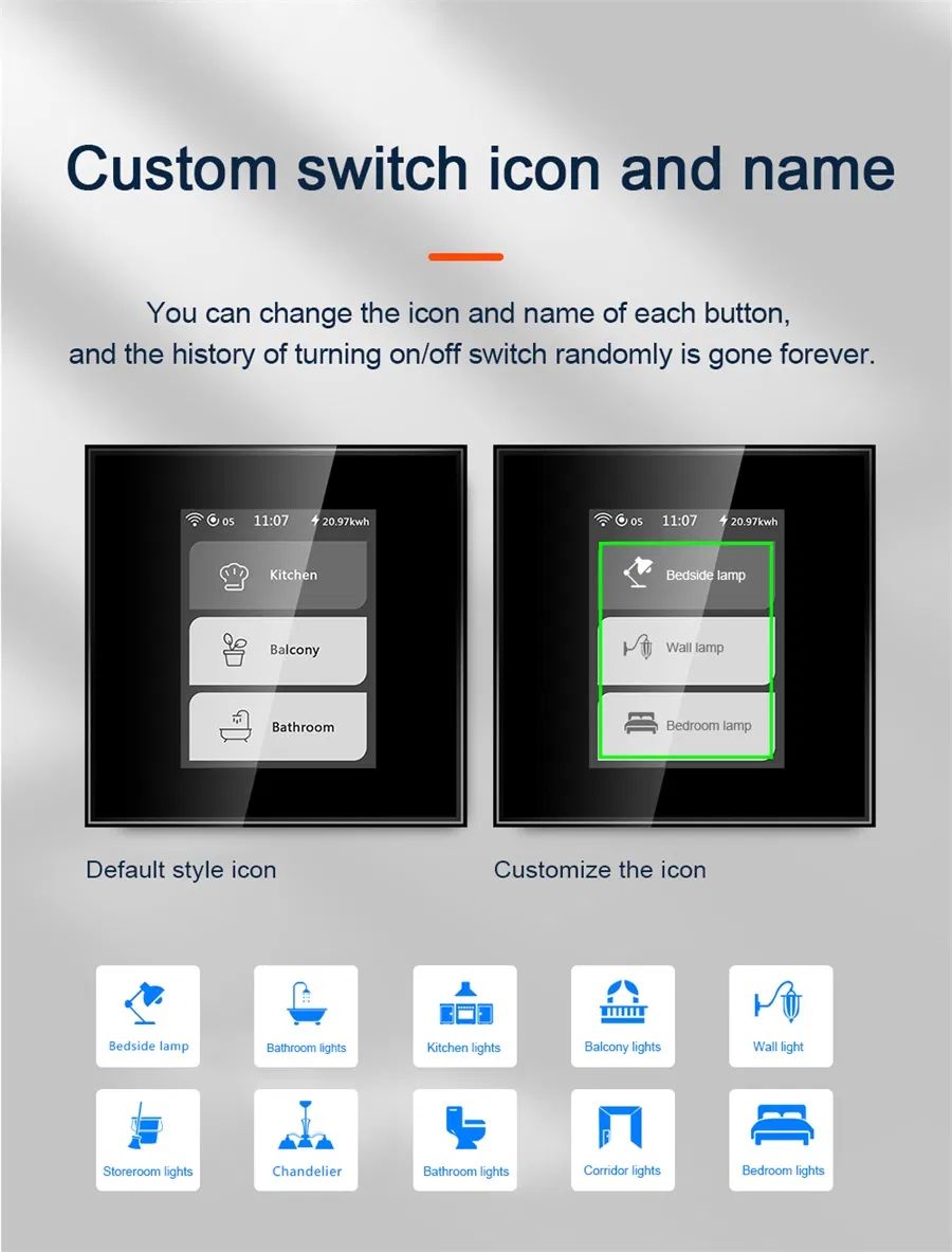 Lanbon Never off Line Smart Switch for Villa