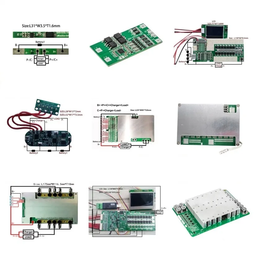 Li-ion PCM 4s 7A for 4 Series Lithium Ion Batterey Packs