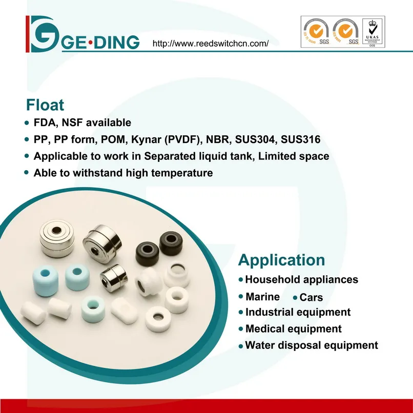Liquid Level Detection Medical Equipment Float Polypropylene Floatf