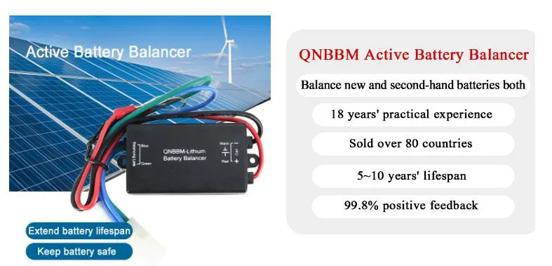 Lithium Battery Equalizer 1s Single Balancer with Instruction LED Light