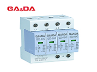 Lmax 60ka PBT Power Surge Protection UC 280V Device SPD for Distribution Box