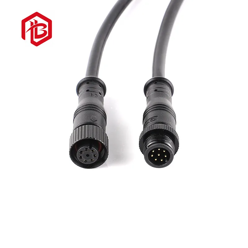 M12 2pins 3pins 4pins Waterproof Connector