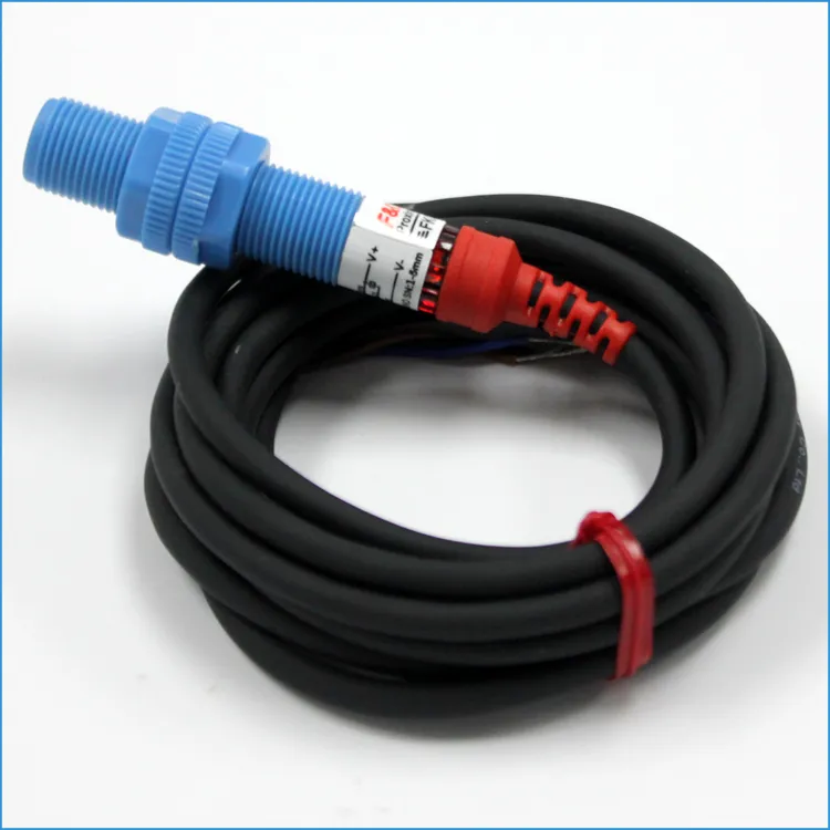 M12 PNP Type Tubular DC 24V Capacitive Proximity Sensor Manufacturer
