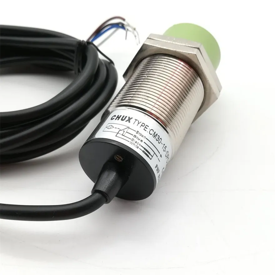 M30 Cylinder PNP No 15mm Count Bottles Capacitive Proximity Sensor Switch