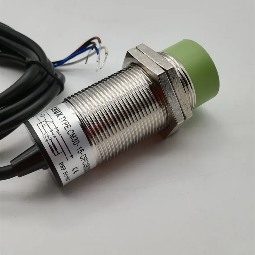M30 Cylinder PNP No 15mm Count Bottles Capacitive Proximity Sensor Switch