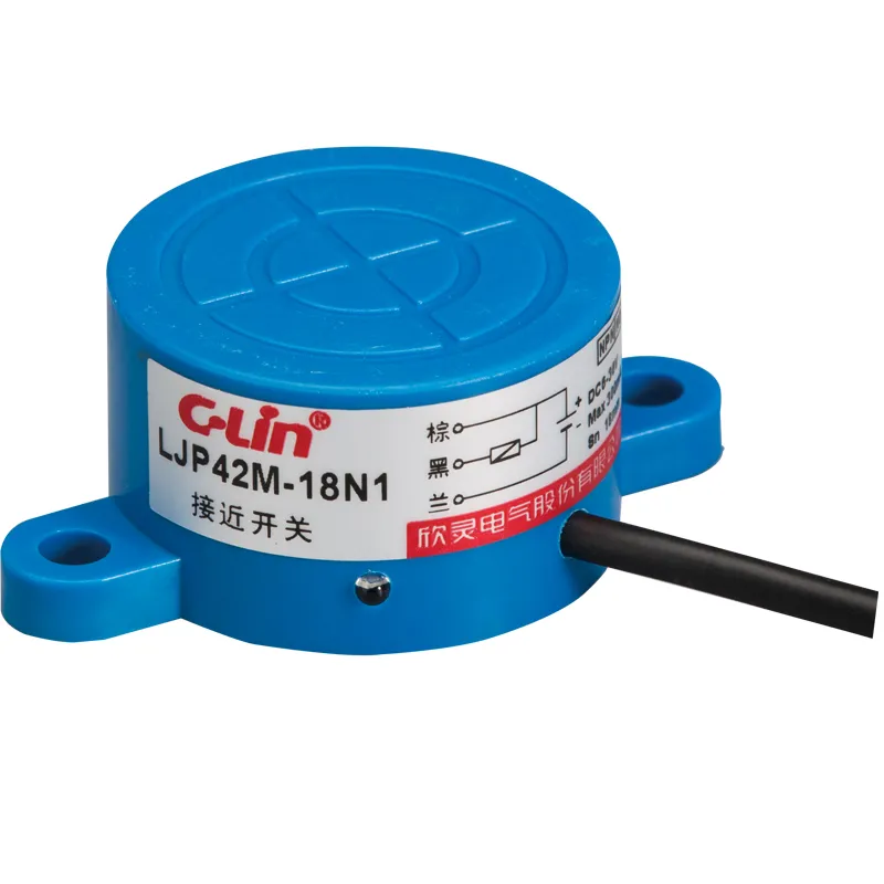 M42 Round Type Inductive Proximity Sensor with 18mm Sensor Distance
