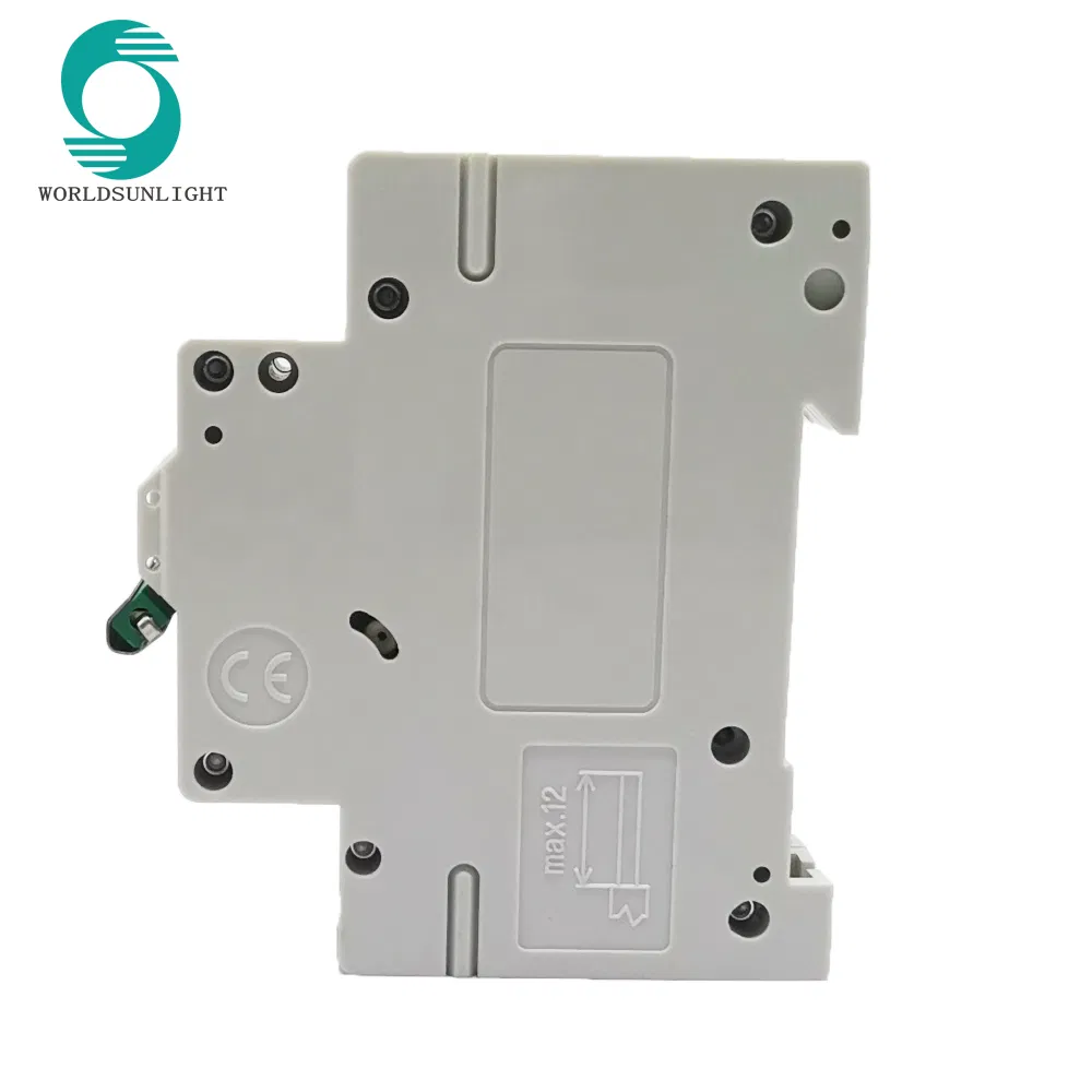 MCB DC 2p 20A 500V Curve C Miniature Circuit Breaker DC Breaker for Solar Panels PV System