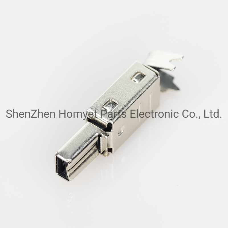 Mini 1394 Interface All Copper 3-Piece USB Male Connector