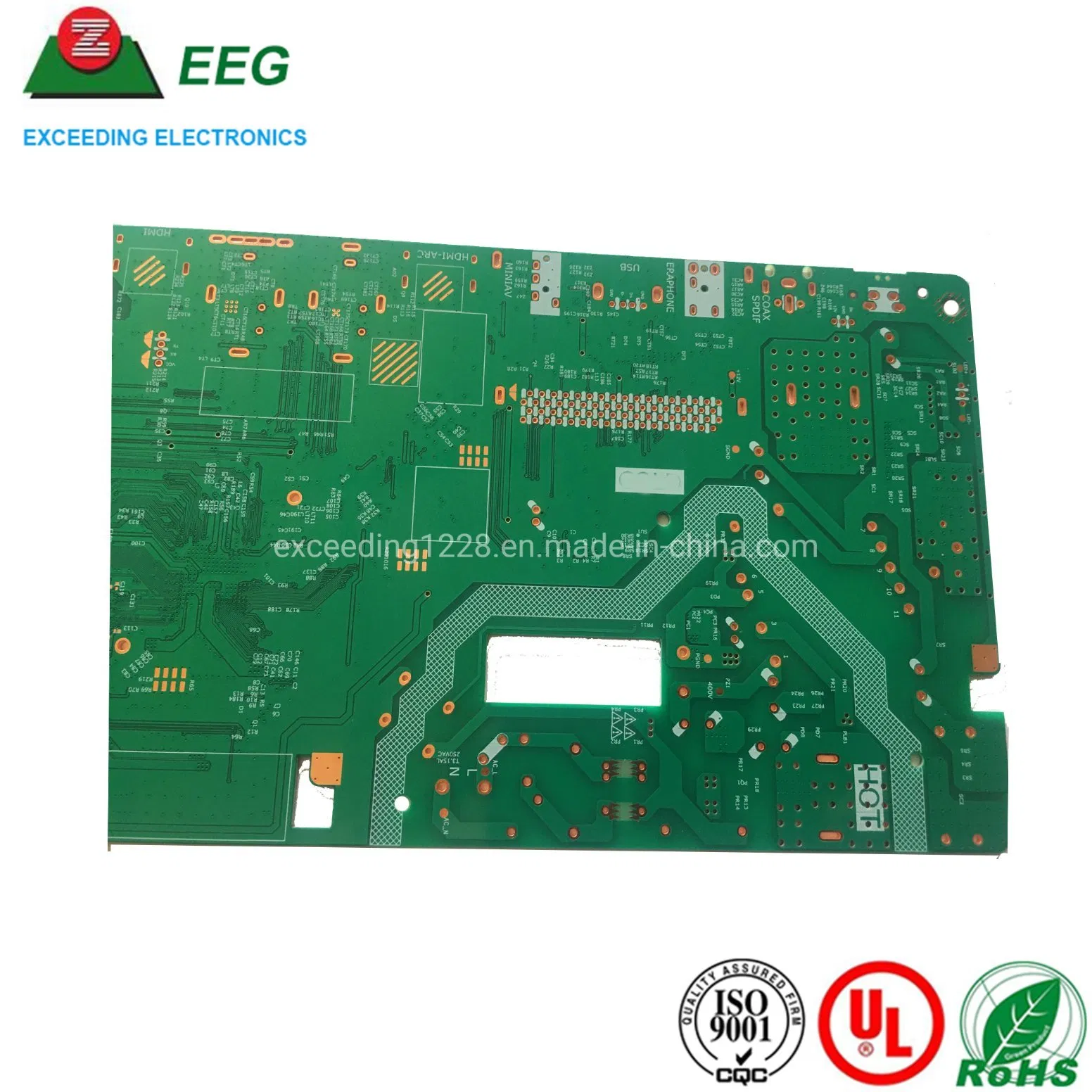 Multi-Layer HDI PCB Board, OEM HDI Buried Blind Fr4 PCB for Electronics Project, 12 Layer HDI PCB