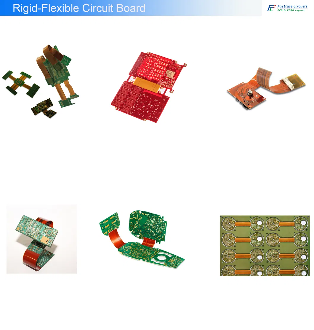 Multi-Layer PCB with Immersion Gold Rigid Flex PCB Manufacturer