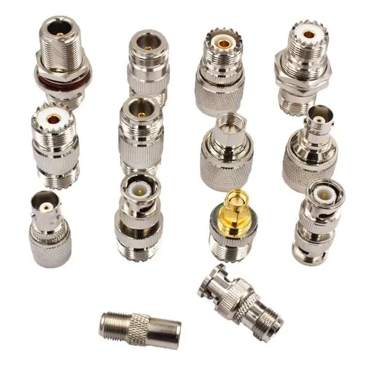 N-Kfb3, N-Kyb3, N Female 4 Hole Flange, N Female Jack Bulkhead Coaxial Cable Connector for 141