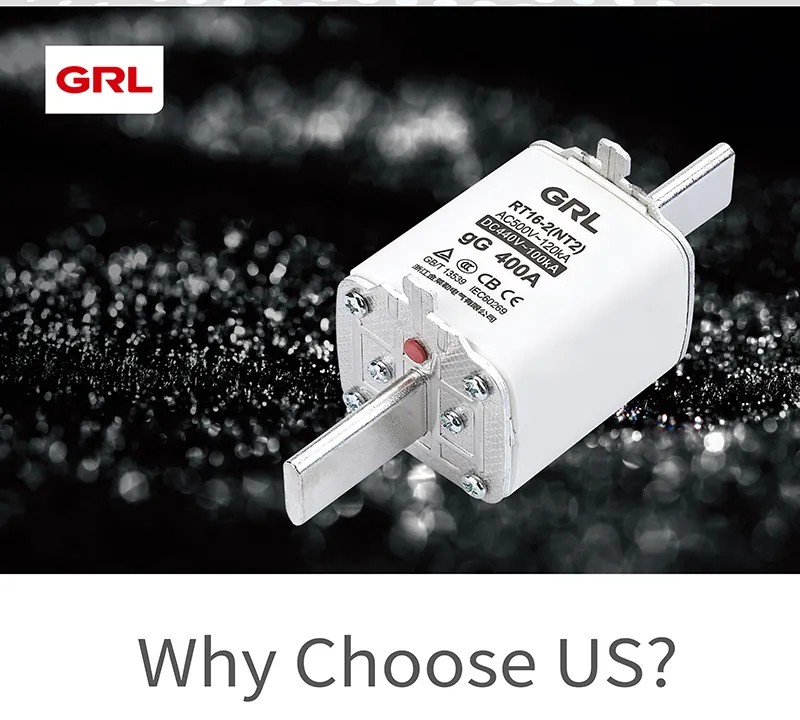 Nh2 HRC Gg Low Voltage Knife Fuse Link