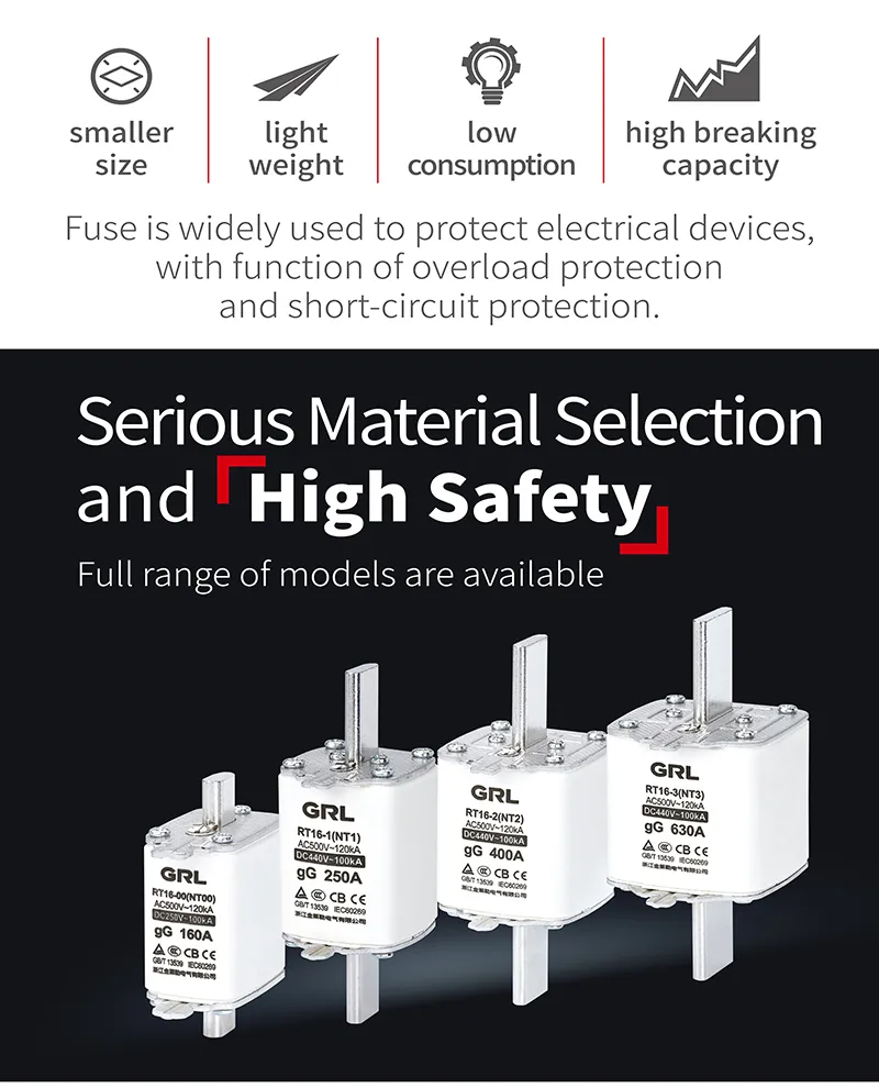Nh2 Size 2 Type H Fuse Link
