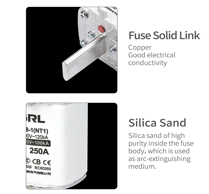 Nh2 Size 2 Type H Fuse Link