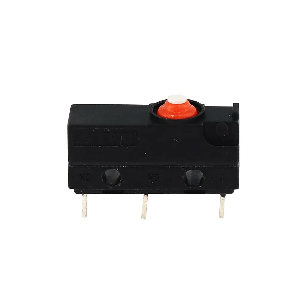 No Lever Yellow Pin Plunger PC Terminal Micro Switch