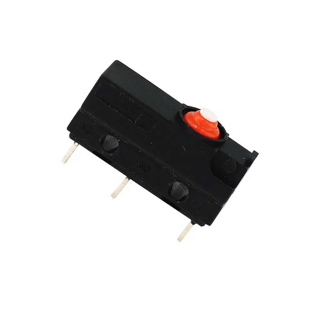 No Lever Yellow Pin Plunger PC Terminal Micro Switch
